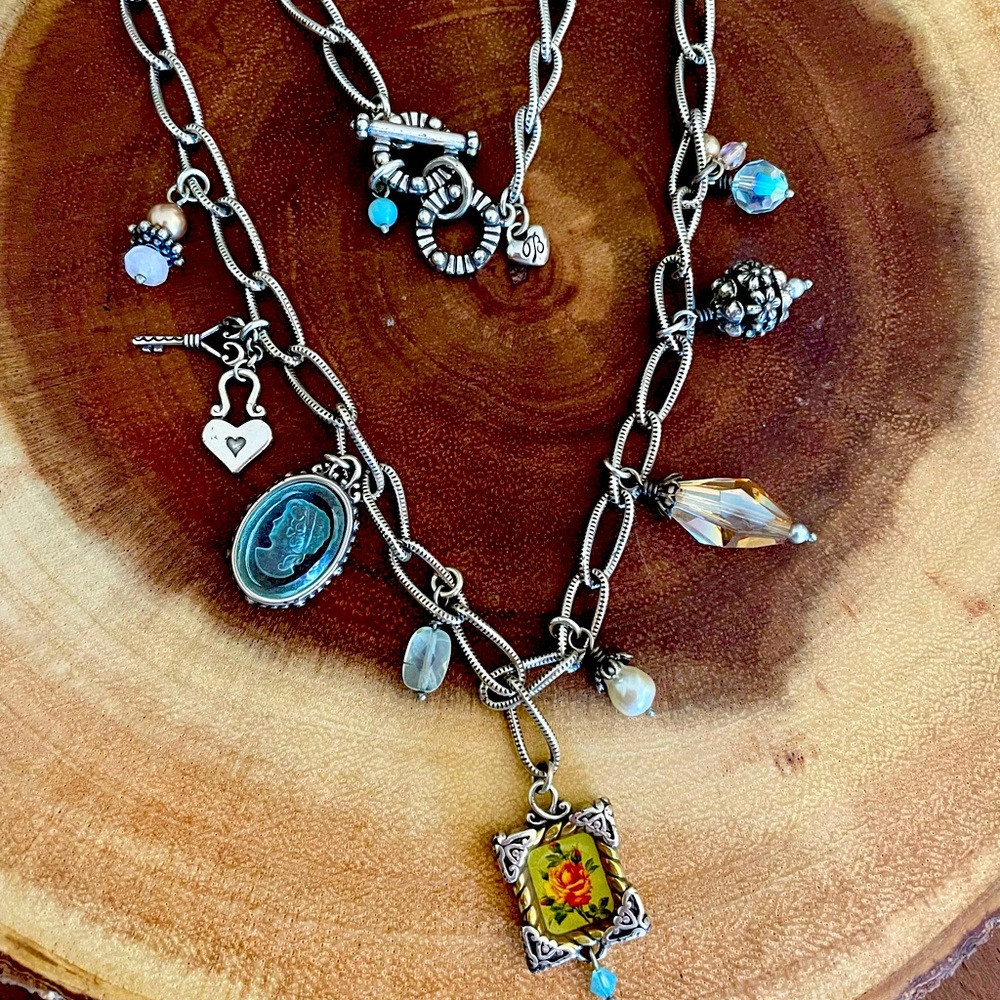 Rare Brighton charm necklace!